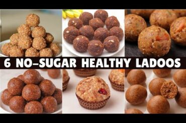 6 No-Sugar Healthy Indian Sweets Recipes for Diwali | Homemade Low Calorie Indian Desserts
