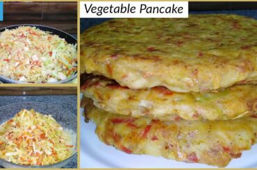 Delicious and healthy Vegetable pancakes recipe | Quick Vegetable pancakes | Cuisine foods