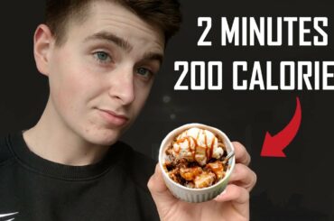 Healthy Low Calorie Apple Crumble Recipe (Ready in Minutes) | 200 Calorie Fat Loss Meal Prep Dessert