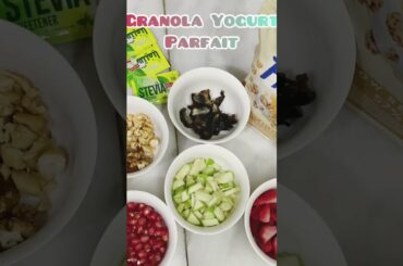 Granola Yogurt Parfait || Healthy Breakfast Recipe || ASMR || @Journey of Desi Asmr