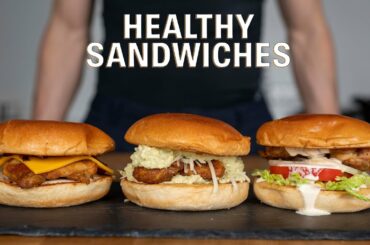 Healthy Chicken Sandwich (3 Ways)
