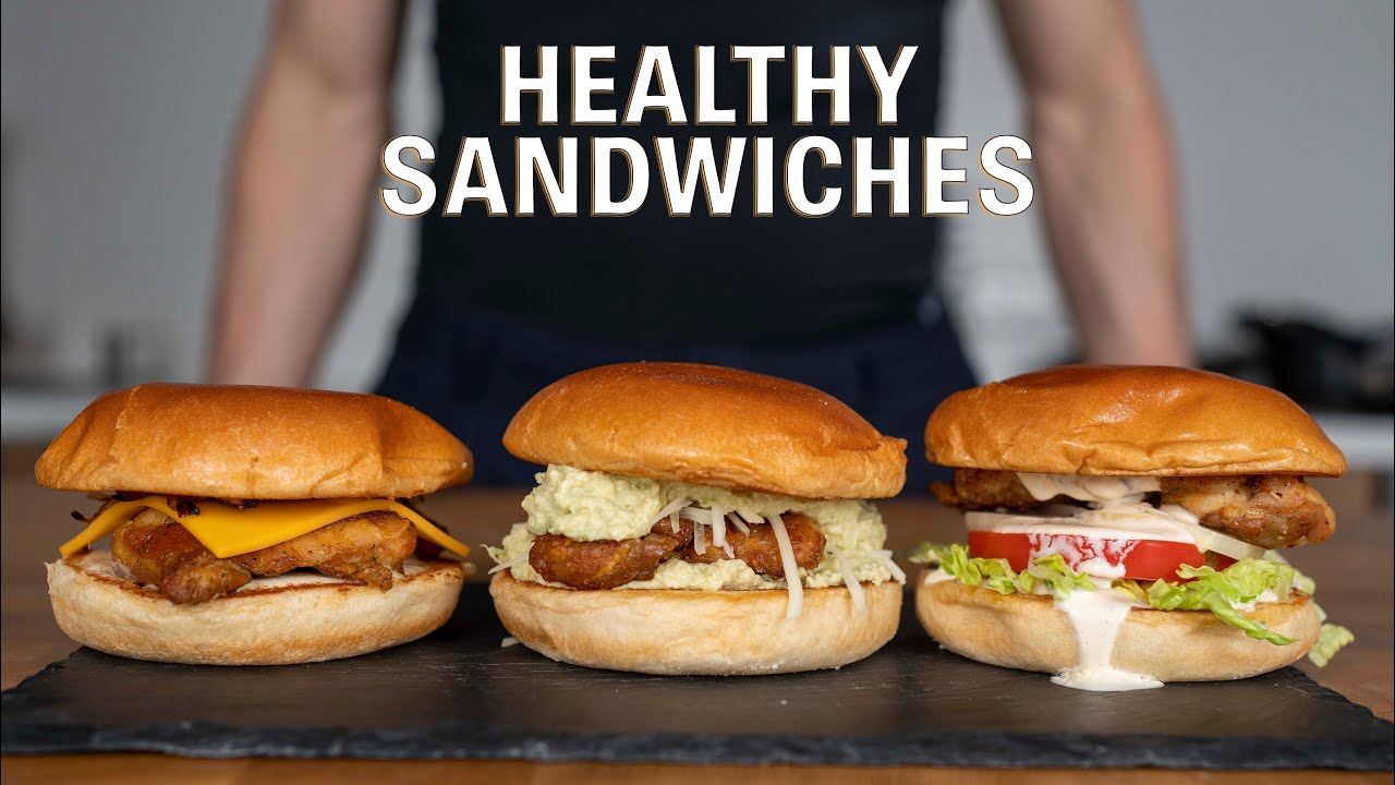 Healthy Chicken Sandwich (3 Ways) Healthy Chicken Sandwich (3 Ways)