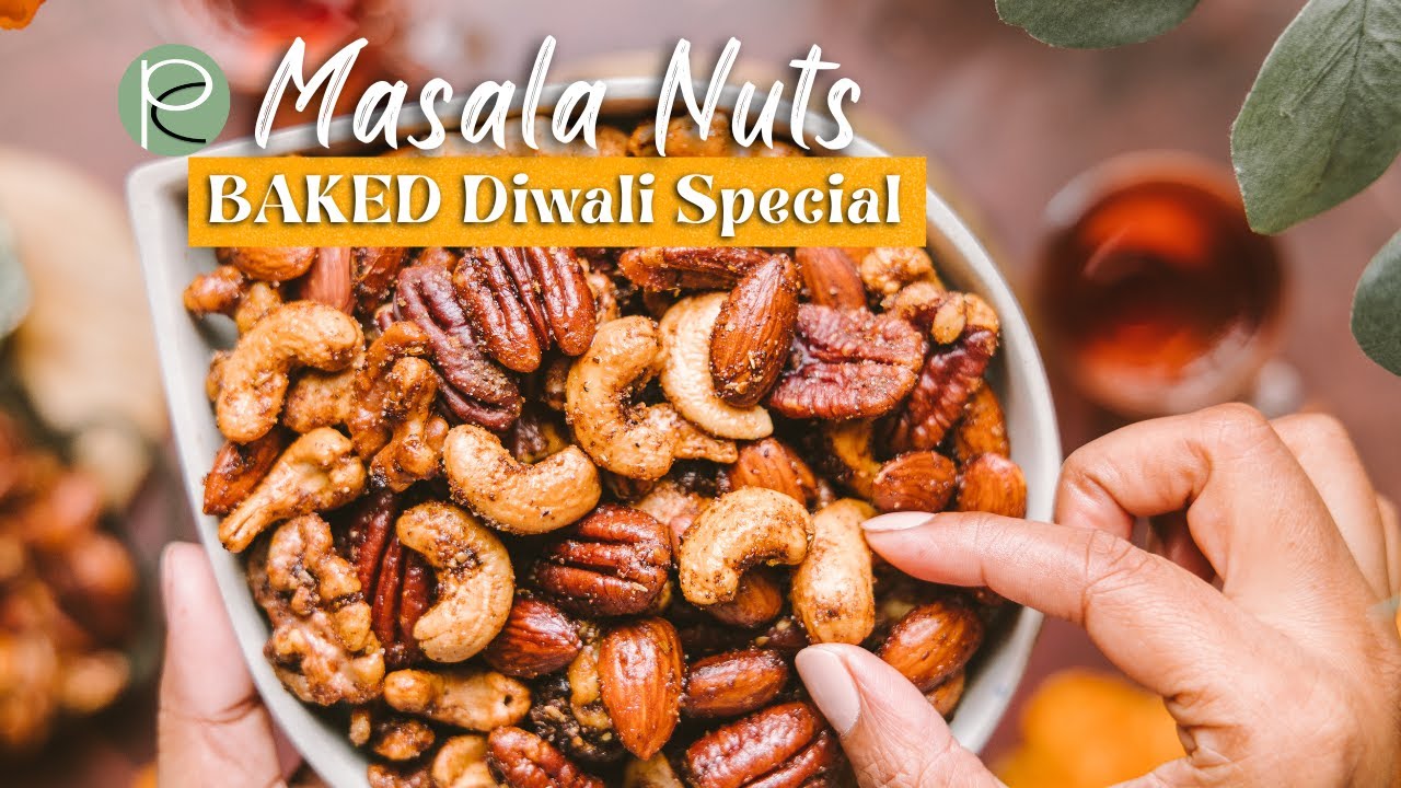 Masala Nuts – Diwali Special Party Food | EASY RECIPE – Roasted Nuts Recipe #shorts Masala Nuts - Diwali Special Party Food | EASY RECIPE - Roasted Nuts Recipe #shorts
