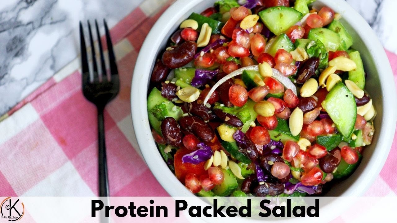 Protein Packed Salad | Healthy Salad Recipe by Eidis Kitchen Protein Packed Salad | Healthy Salad Recipe by Eidis Kitchen