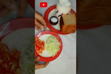 Brown Bread Veg Mayoo Sandwich|Veg Sandwich|Healthy and tasty breakfast within 5 minutes|.