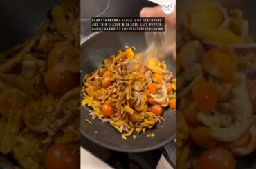 Healthy Recipes Shawarma Style Flatbreads #healthylifestyle #foodrecipe  #shorts