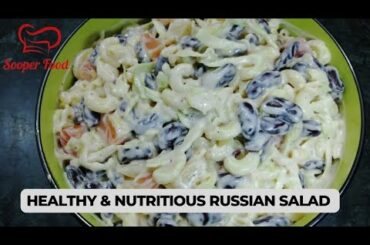 Healthy and Nutritious Russian Salad by Sooper Food | Russian Salad Recipe 2