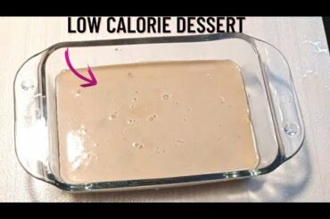 Eat and lose weight with this healthy dessert-Low calorie dessert recipe for weightloss!!
