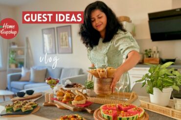 Impress your guests with these arrangements | 2 Minute snack options + Ideas to arrange the table