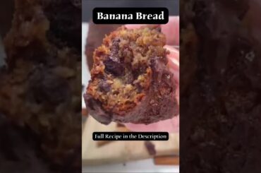 Banana Bread Recipe #bananabread #glutenfreebaking #dairyfree #banana #recipe #trending