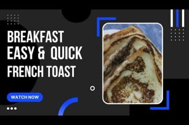 french toast recipe kids special healthy breakfast milk bread toast @cooking with salma