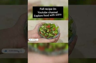 How to make healthy salad for weight loss |Black chana salad recipe for weight loss in 5 minutes