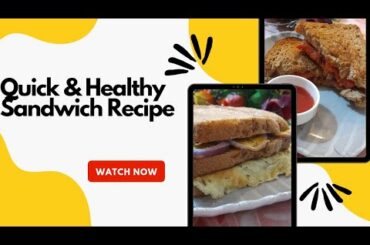 2 Healthy Bread Sandwich For Weight Loss | Life With Misbah