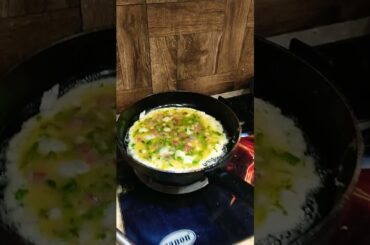 #5 mint Healthy Breakfast ideas #Recepie of making CHEESE omlete #Breakfast ideas Shorts easy recepi