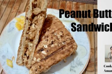 Peanut Butter Sandwich | Sandwich Recipe | Apple Peanut Peanut Butter Sandwich |Weight loss Sandwich