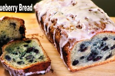 Berry Bread & Healthy Bone | Blueberry Bread Cake | How to Make Blueberry Bread Loaf