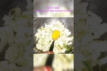 #Shorts #Very Easy Cauliflower Recipe Is Ready #WithLessIngredients#Simple @Mom'sProsperityKitchen