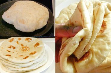 Naan bread | How to make soft naan breads | Naan bread recipe.