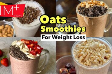 Oats Smoothie for weight loss (No Milk, No Curd, No Sugar) | Oats Breakfast Smoothie | Aarum