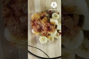 Healthy Breakfast With Fruits and Bread #shorts