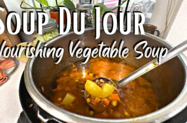 Healthy Vegetable Soup Recipe Made From Scratch