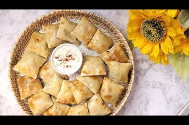 NO MEAT SNACK! Make this Yummy and HEALTHY Snack with SPINACH, So Delicious!