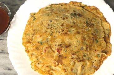 Healthy breakfast recipe|veg pancakes recipe | healthy snack recipe for kids