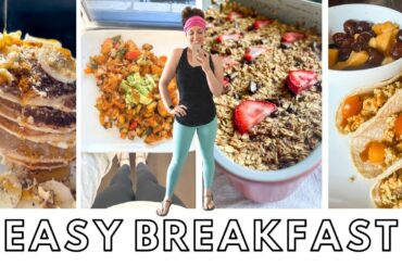 4 Easy Breakfast Meals For Weight Loss // Vegan, Plant Based