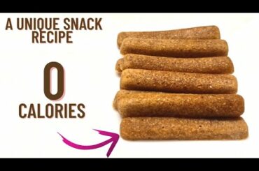 Zero calorie snack recipe with only a few ingredients- 0 calorie recipes