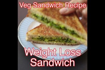 Healthy Palak Sandwich Recipe #shorts