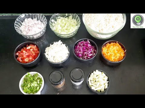 Masala pori street food recipe in tamil / Healthy snack recipe / Fireless cooking recipe Masala pori street food recipe in tamil / Healthy snack recipe / Fireless cooking recipe