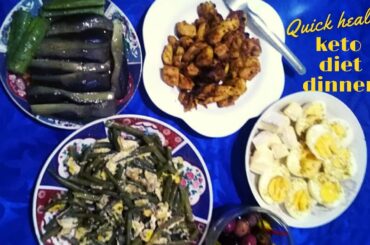 Quick healthy keto diet meals  //  Keto diet dinner ideas with chicken // Easy keto chicken
