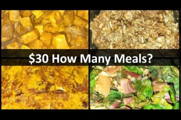 $30 Healthy Meals Challenge | Water Bucket Homestead