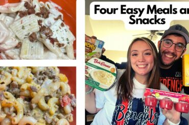 FOUR EASY HEALTHY MEALS ALL UNDER $100 | WW POINTS AND CALORIES | GROCERY PLANNING