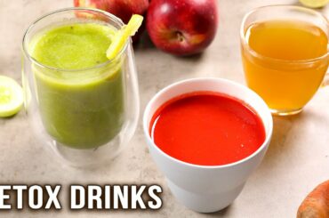 Post-Diwali Detox Recipes - Detox Smoothie, Tea & Soup | Healthy Detox Drinks at Home