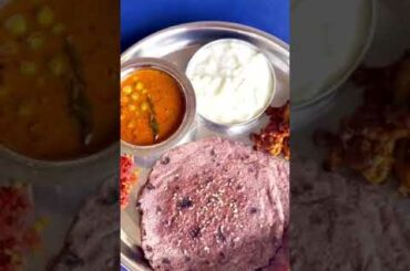 Ragi thalipeeth/healthy lunch Thali in 10 min/weightloss Ragithali/calcium rich weightloss ragi roti