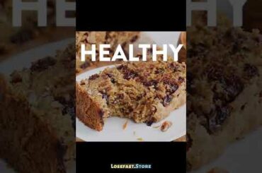 Healthy Recipe | Fit Recipes - Healthy Chocolate Chip Carrot Cake Loaf #shorts