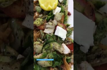 Healthy salad/tabouleh and fattoush