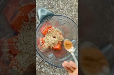 Papaya Oats Smoothie | Smoothie Recipes | Oats Smoothie for weight loss | Healthy Breakfast ideas