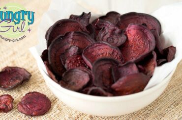 How to Make Hungry Girl’s Beet Chips (Speedy Recipe Demo) // #shorts