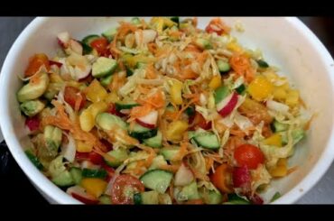 Healthy Salad Recipe For Weight Loss - High Protein Salad - Easy Recipe | MaiPai katkot