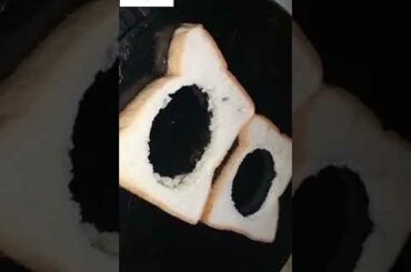 Breakfast Egg Sandwich Hack - One Pan Egg Toast - Nutella Bites - Healthy Breakfast #shorts