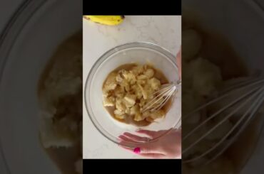 SUPER MOIST AND HEALTHY BANANA BREAD FOR WEIGHTLOSS#shorts #asmr #weightloss