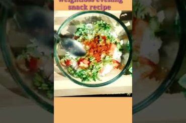 #shorts easy simple evening snack recipe for weightloss/healthy recipe