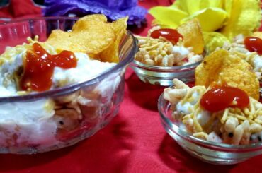 Tasty & tangy puffed rice chat recipe | Healthy evening snacks | 2 minutes snacks recipe