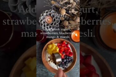 Muesli Fruit Bowl Recipe | quick | Breakfast | weightloss recipe | healthy recipes | easy recipe