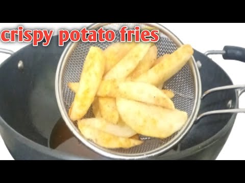 crispy potato fries| easy evening snacks recipe| instant evening snacks crispy potato fries| easy evening snacks recipe| instant evening snacks