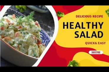 Yummy and healthy salad full recipe by Halal and tasty recipes