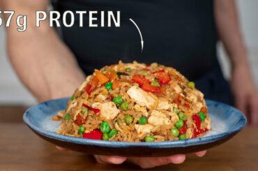 High Protein Fried Rice Made In 20 Minutes