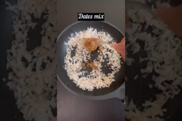 No Bake Quick & Easy Date Ball Recipe | Healthy Snack & Dessert Idea #shorts #youtubeshorts